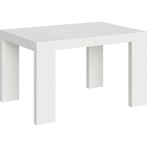 Tavolo Allungabile 140/244x90x77 cm Roxell Bianco Frassino (1/4)