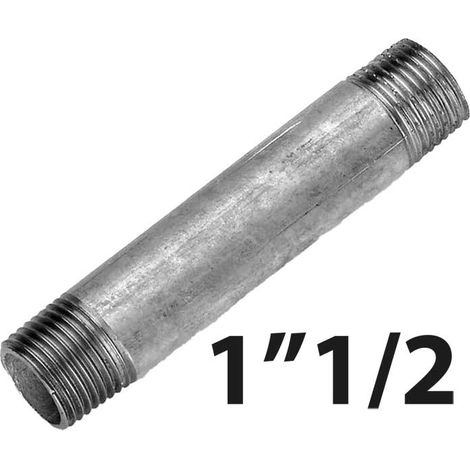 BARILOTTO IN ACCIAIO AL CARBONIO ZINCATO 1""1/2 L.400 mm