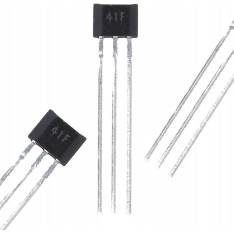 Sensor de Campo Magnetico Hall 41F – Alta Precision  Dimensiones 1,56x3,92x2,9mm  Repuesto (1/2)