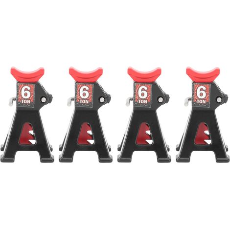 Lot de 4 chandelles réglables en alliage d'aluminium mini 1/24 pour voiture RC SCX24, noir (1/5)