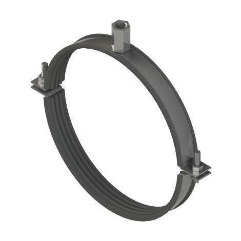 Collier support conduit anti vibration Diam 125 - CSAVIB - COLSUPAV125 ECONONAME - COLSUPAV125