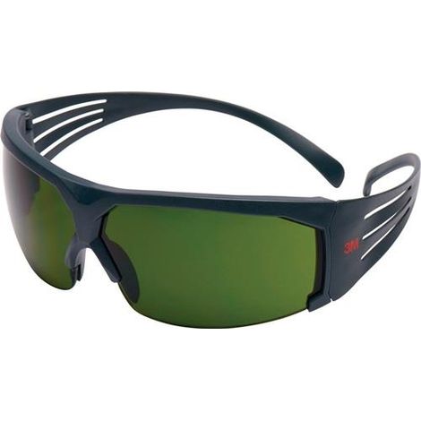 Schweißerbrille SecureFit™SF600 EN 166 PC Bügel grau,Scheibe grün IR 3,0 3M (1/3)