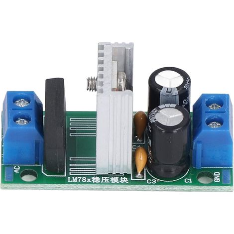 Module Régulateur Vis Strass, DC 1524V AC 1218V 3A Redresseur Pont Alimentation Redresseur Filtre Convertisseur Module (1/5)