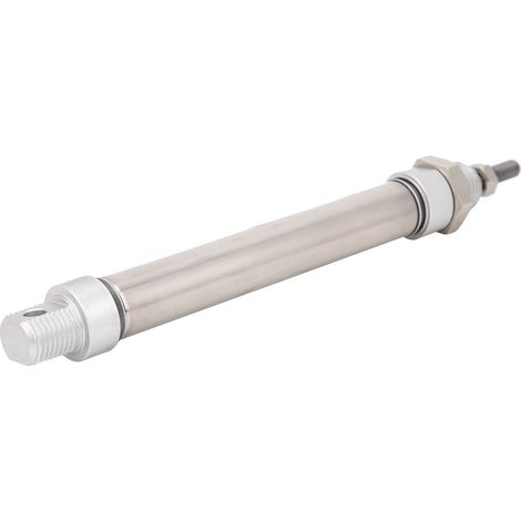 Cylindre pneumatique miniature MA16 double effet en acier inoxydable pour applications industrielles (1/5)