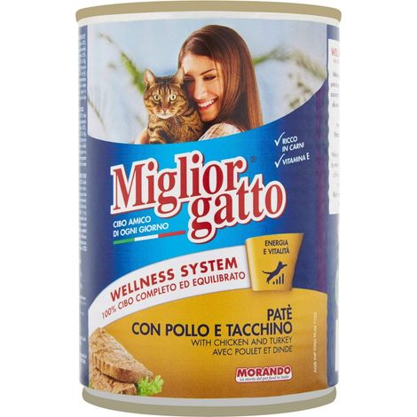 Patè con Pollo E Tacchino Gr. 400 (1/2)