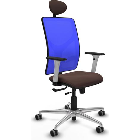 Chaise de bureau piqueras y crespo Motilla blanc 120 kg (1/2)
