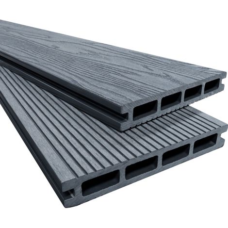 Composite Decking Boards x 5 – Grey