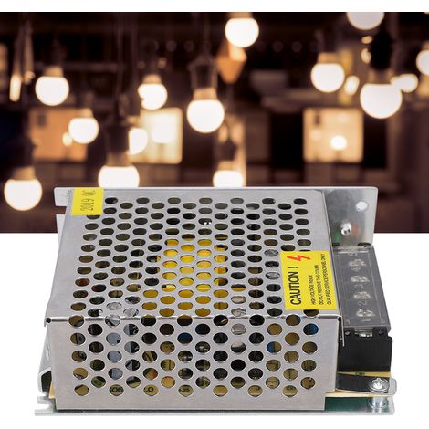 Alimentation secteur 110V/220V vers DC 24V 2A 48W pour caméras de surveillance et éclairage LED (1/5)