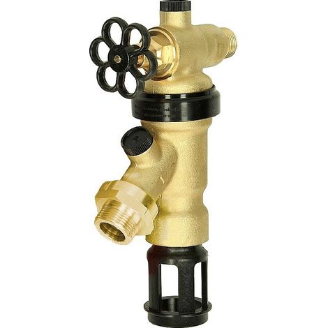 Resideo Separatore di sistema BA295D girevole, con dispositivo di intercettazione R 1/2, BA295D-1/2AS