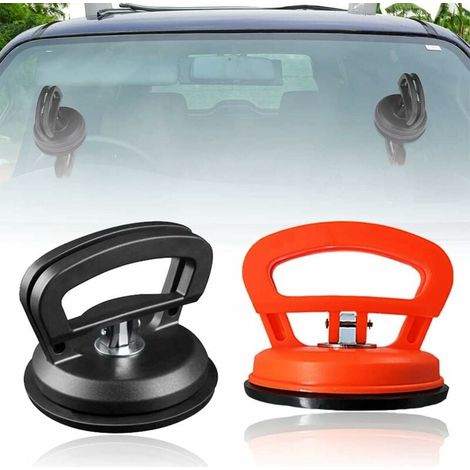 Ventouse Carrosserie, 2 Pièces Ventouse Debosselage Carrosserie, Extracteur de Bosse de Voiture, pour la Réparation de Bosses de Voiture, Verre, Carreaux, Vitre, Levage et Déplacement-LIAIKI (1/5)