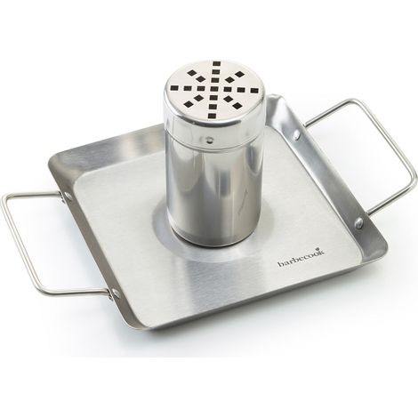 Support de cuisson en inox pour poulet au barbecue Barbecook (1/5)