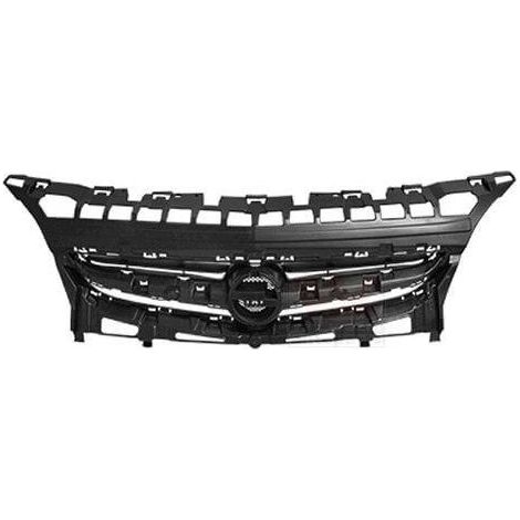 Grille de calandre avant noire avec moulure chromée Opel Astra J phase 2 2012-2015