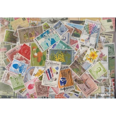 Timbres-poste Thaïlande : 100 timbres différents