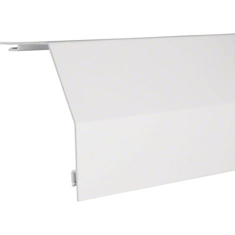 Profilé de recouvrement beha-set PVC h 150mm x p 110mm RAL 9010 blanc paloma HAGER RK1509010