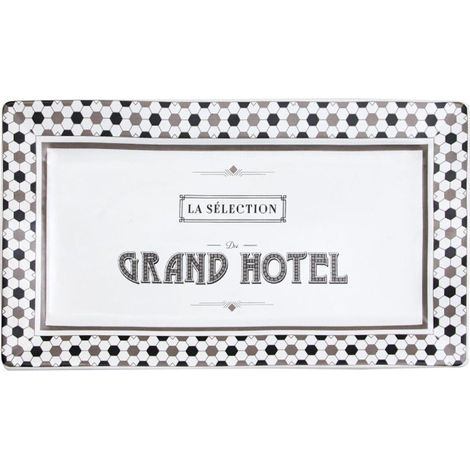 Plateau de Service "Grand Hôtel" 35cm Blanc (1/2)