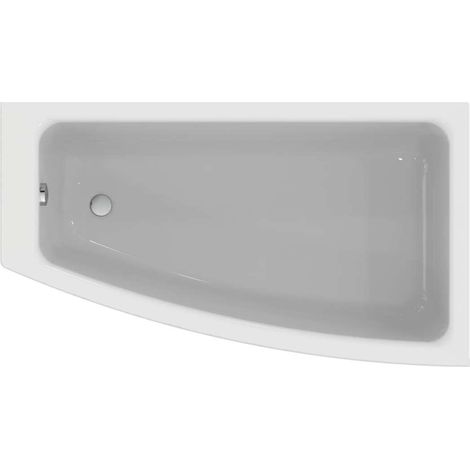 Ideal Standard i.life Raumspar-Badewanne, 1600x900x450mm, Weiß, (1/4)