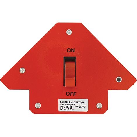 SODISARC - Equerre magnétique avec interrupteur marche/arrêt 45° 90° 135° - 05775 (1/2)
