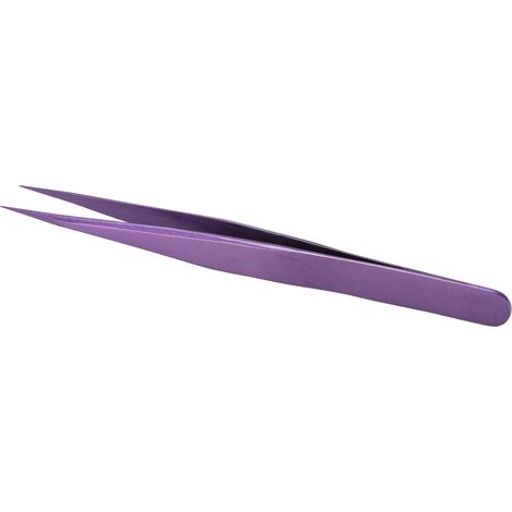 Pince fine BST-10C en acier inoxydable pour laboratoire, précision haute, anti-usure, magnétique nulle, anti-acide, longueur 109 mm (1/5)