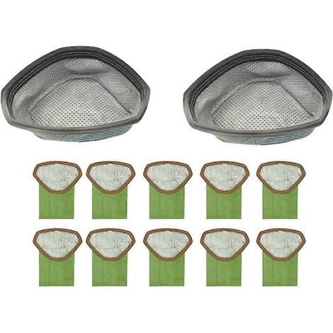 Lot de 12 sacs en tissu et sacs à poussière pour aspirateur dorsal ProTeam GoFit 3 / GoFit 3 sans fil / GoFit 3 PH - Pièces détachées (1/5)