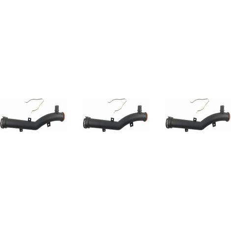 3X 9800661880 1351VF Durite de liquide de refroidissement moteur avec colliers métalliques, compatible avec C4 207 308 (1/5)