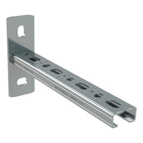 Walraven consola de pared RapidRail 30x15 ev L: 200 mm con marcas de corte (1/4)