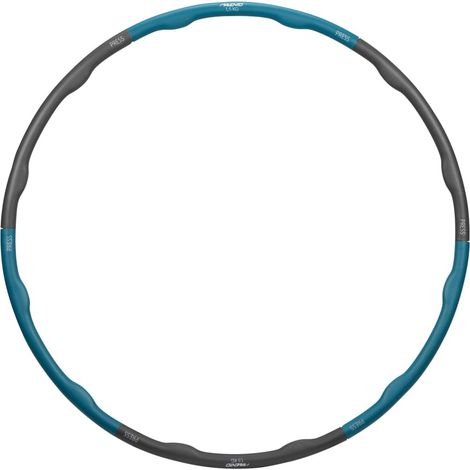 Hula HOP avento minceur avec picots en mousse pliable 100 cm / 1,5 kg (1/5)