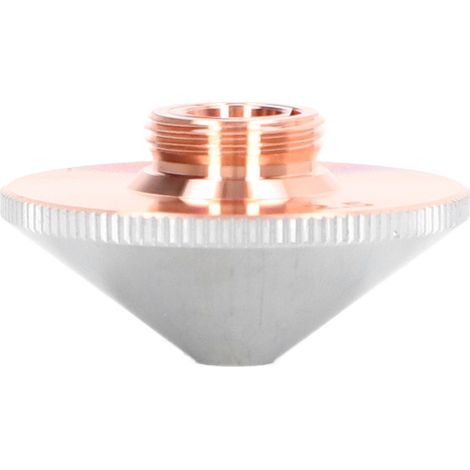 Buse de découpe laser 2 couches en cuivre pour fibre, pièces industrielles CNC, diamètre de trou 2.5mm (1/5)