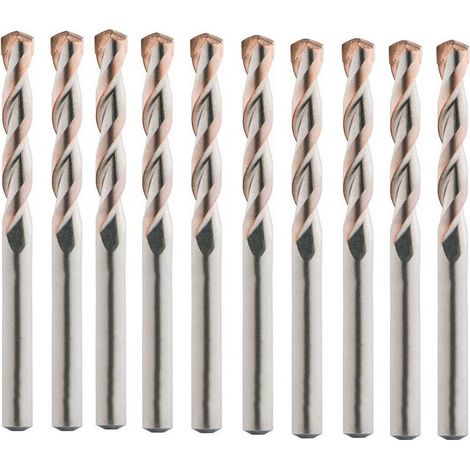 5 Forets Carbure Tungstène DIN ISO 5468 - Spécial Granit et Marbre 130° D. 14 x Lt. 150 x Lu. 90 x Q. 10 mm x Z2 - Diamwood