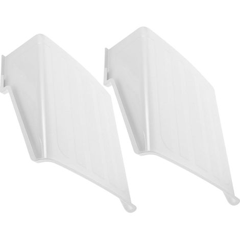 Cache-caméra pour Extérieur en Plastique Blanc, Lot de 2 Sets de Sets, Protection Pluie et Soleil pour Objectif de Caméra, Installation Facile pour Usage Extérieur (1/5)