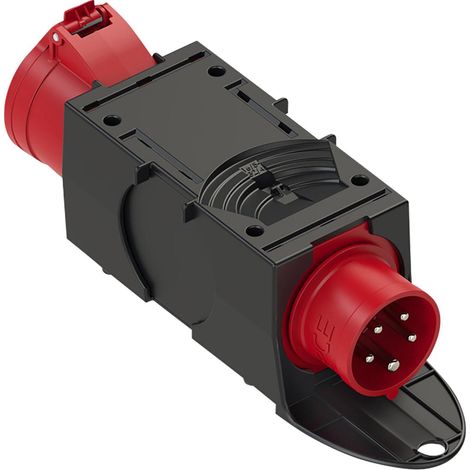 Pce 9003399575549 presa elettrica incrociata in plastica 400 V
