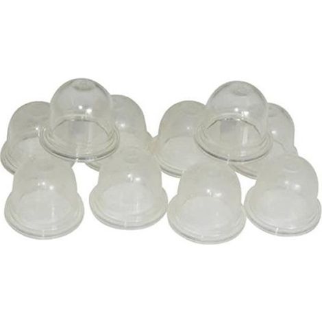 Générique Lot de 10 Pompes d'Amorçage Base Ampoule Pour Débroussailleuse Echo 12538108660 Homelite A01195A Zama 0057003 Cultivator