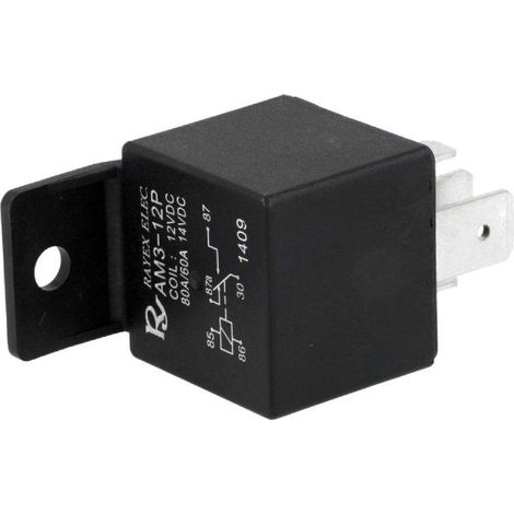 Relais automobile SPDT 12VDC - 80A
