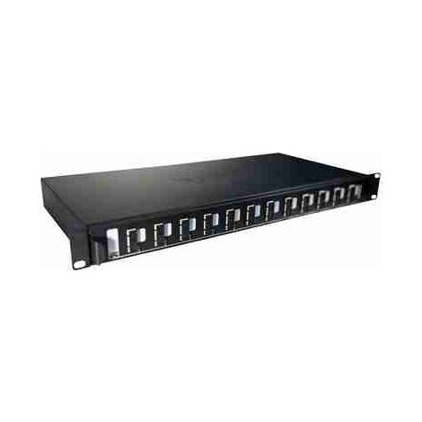 BTIC9112SCL Cassetto ottico 19"" completo di bussole