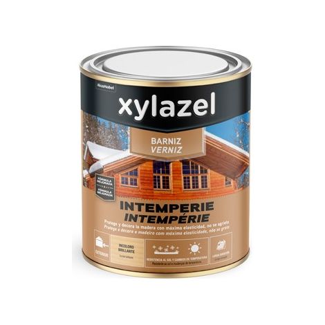 BARNIZ SINTETICO EXTERIOR INTEMPERIE BRILLANTE 4 L INCOLORO - 5798673