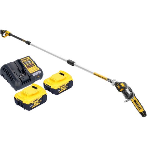 DeWalt DCMPS 567 P2 Elagueuse sur batterie 18 V Brushless + 2x batterie 5,0 Ah + chargeur