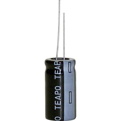 Teapo KTA338M035S1A5M40K Condensateur électrolytique sortie radiale 7.5 mm 3300 µF 35 V 20 % (Ø x H) 16 mm x 40 mm 1 pc(s) W36789 (1/3)
