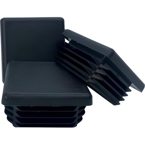 Tappo interno per palo profilato tetto 50X50 3-5mm 20 pezzi nero (1/5)