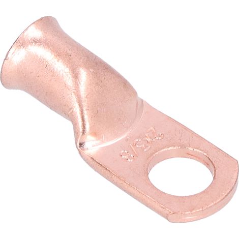 Cosses à œillets en cuivre nu 2AWG x 3/8 pour câbles de batterie, usage marin, automobile et extérieur (1/5)