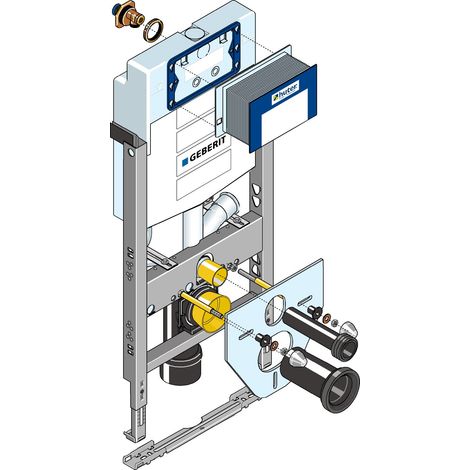Élément de montage Huter WWC UP320 pour la construction de cloisons sèches, installation en surface et encastrée avec GA