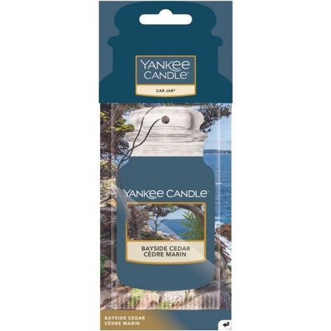 Vela para coche YANKEE CANDLE, fragancia individual para coche BAYSIDE CEDAR 15 g (1/2)