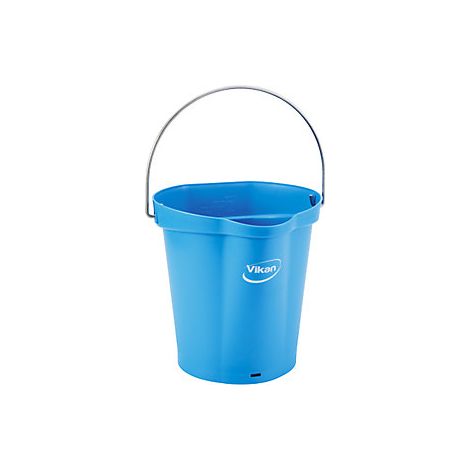 Cubo  apto para alimentos  capacidad 6 l  UE 5 unid  azul