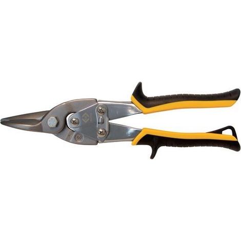 C.K. T4537AS Tijeras de acero pulido 240 mm corte preciso