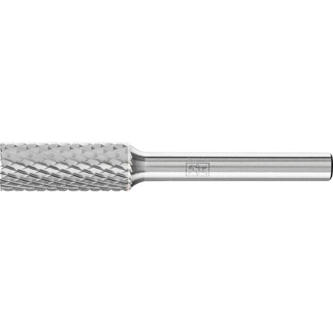 PFERD TOOLS Hartmetall Frässtift Zylinder ZYAS stirnverzahnt Ø 10x25mm Schaft-Ø 6mm Z4 universal mittel fein (1/4)