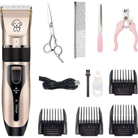 Tondeuse à cheveux électrique pour chiens, chats, animaux de compagnie et tondeuses à cheveux