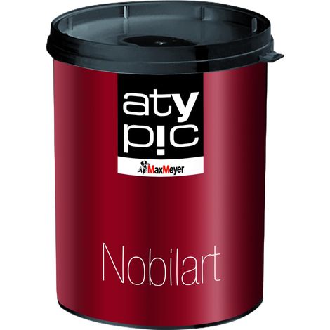 MAXMEYER Nobilart, Pittura Decorativa Effetto Sabbiato Perlescente e Brillante, Ruggine, 1 L (1/3)