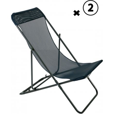 2 Chilienne Reglable Bleu Fonce (1/5)