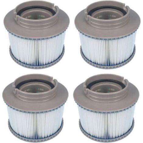 Lot de 4 filtres de rechange pour MSpa FD2089, cartouche de filtre pour piscine et spa (1/4)