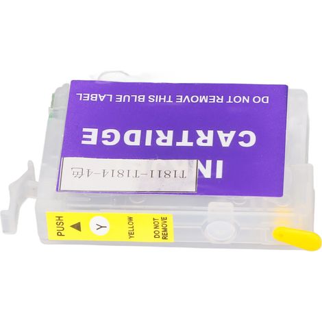 Cartouches d'encre de recharge PP de remplacement pour HOME XP-30 102 202 205 302 305 402 405Jaune (T1814) (1/5)