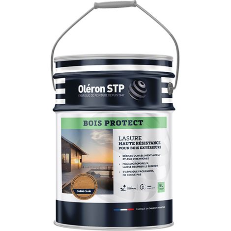 Technima Oléron Lasure Protezione Legno Chiaro Rovere 5l - Technima