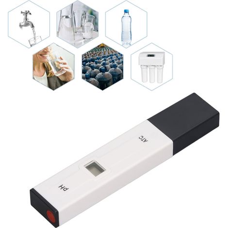 pH-mètre de type stylo amélioré, stylo de test pH portable, stylo de test pH pour l'acidité et l'alcalinité. (1/5)